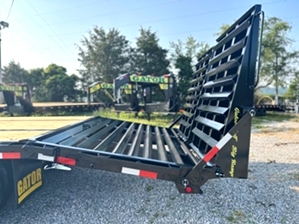 Gooseneck flat bed trailer for sale14k